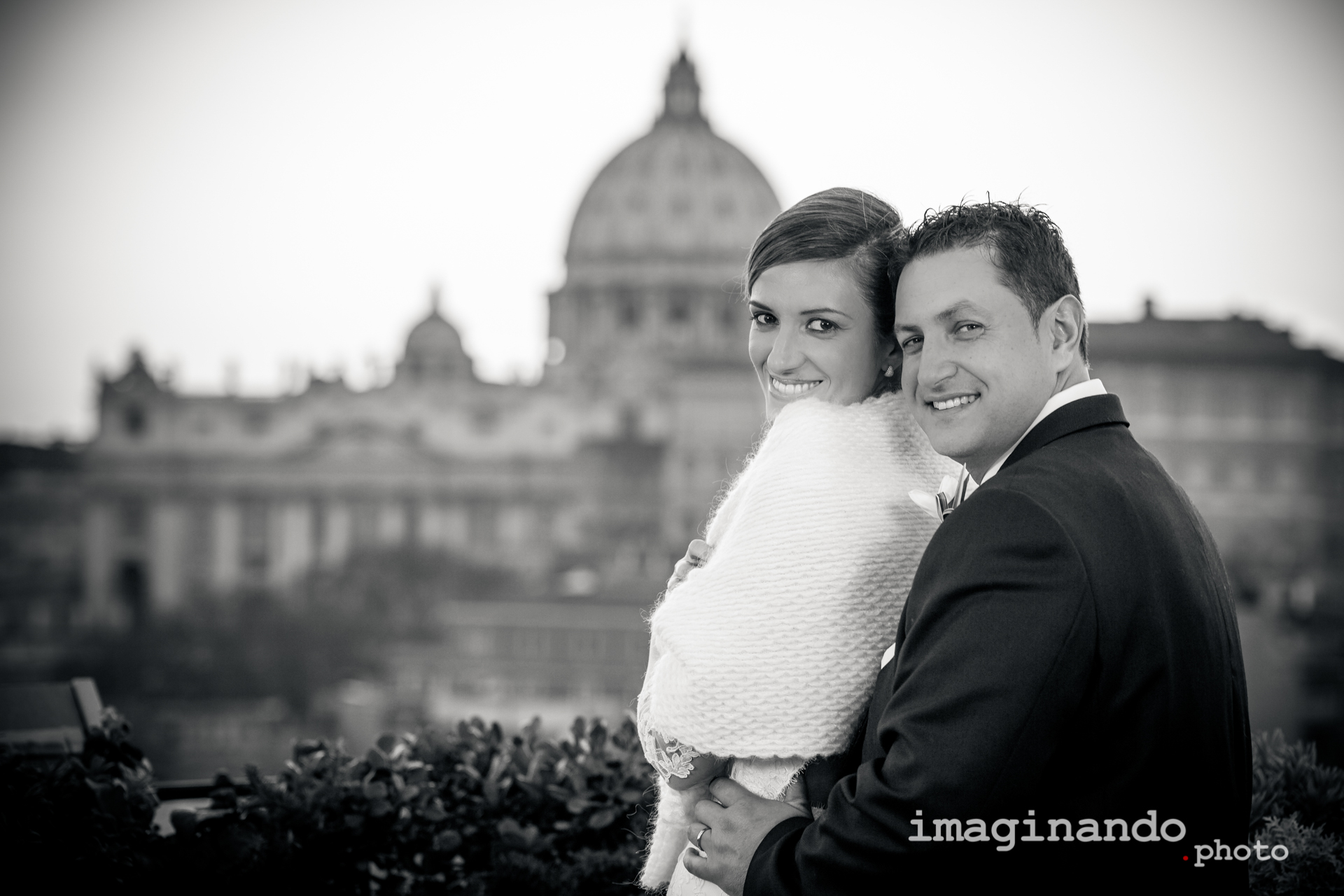 Fotografo Matrimonio Roma - Foto Servizio Fotografico Matrimoniale - Esterni